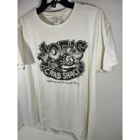 Joe's Crab Shack T-Shirt Men's XL Seafood With An Attitude Multi State *Read* - Picture 4 of 13